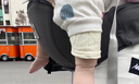 babycare腰凳婴儿背带多功能减震四季抱娃神器解放双手透气轻薄款卡斯尔灰 实拍图