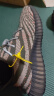 阿迪达斯三叶草Yeezy春夏透气减震椰子350V2灰橙礼物HQ7045UK9码43 实拍图