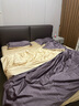 MIDO HOUSE铭都100支四件套纯棉床上用品100%全棉床单被套A类高端轻奢高级感被罩220x240cm深砚灰 实拍图