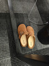 百思图25复古休闲穆勒鞋平跟勃肯拖女拖鞋D3062BH5 驼色 38 实拍图