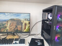 华橙 13代i5 13400F/12400F/十二核/RTX4060/3060电竞游戏电脑台式机组装电脑主机DIY整机全套设计渲染 一：水冷电竞款：32G+512G+8G游戏独显 实拍图