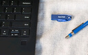 闪迪（SanDisk）256GB USB3.2 U盘 CZ550黑色 安全加密 数据恢复 学习办公电脑车载 小巧便携 高速大容量优盘 实拍图