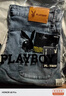 花花公子（PLAYBOY）牛仔短裤男2025夏季休闲男士七分裤宽松潮流弹力沙滩裤薄款直筒裤 实拍图