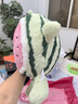 熊猫熊毛绒玩具西瓜水果玩偶跑跑西瓜公仔抱枕布娃娃生日礼物送男女生 实拍图