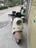 立马电动摩托车米朵80公里长续航电动车1200W高速电摩铅酸电池60V20Ah外卖上班代步电瓶车瓷白 实拍图