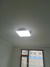 TCL照明 LED吸顶灯卧室灯现代简约中山灯具 知玉36W方三色调光包安装 实拍图
