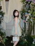 法莱阿玛尼（FALAMAONE）女士包包女包轻奢品牌单肩包女斜挎包情人节生日礼物送老婆女友 绿色 需要代写贺卡打印照片请联系客服 实拍图