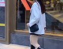 ANDSEEYOU品牌单肩包女新款小包包真皮编织斜挎包女百搭时尚七夕情人节礼物 酒红色编织纹 实拍图