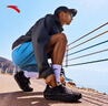 安踏（ANTA）柏油路霸3丨Vibram大底氮科技跑步鞋男款2026春季减震回弹运动鞋 黑/金属金-6 【柏油路霸2】 42 (男8.5) 实拍图
