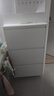 毕威尔12-15cm极窄超薄鞋柜 家用门口入户玄关落地一体靠墙楼道收纳鞋架 【12cm】白色600宽三层 整装发货-升级加厚 实拍图