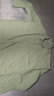 百搭纯棉衬衫翻领长袖宽松女装上衣休闲衬衣女夏衣服新款 绿色 XL 实拍图