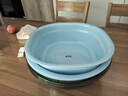 美丽雅 家用脸盆加厚学生宿舍塑料盆洗脸洗衣盆时尚洗菜小孩儿童通用盆 方圆盆加大号 38cm 实拍图