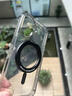X·ONE无极环MagSafe磁吸指环扣多功能手机支架可旋转时尚磁力吸附镜子创意苹果安卓通用支架2合一 黑色【2024升级双磁吸指环扣支架】 实拍图