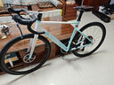 喜德盛（xds）AD350公路车12速功率计油碟碳纤维前叉座管自行车成人ad350 流光青 540mm 推荐身高175~185cm 全内走破风车架|功率计|油压碟刹 实拍图
