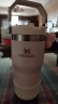 STANLEY拎拎杯吸管杯水杯保温杯大容量办公不锈钢杯子冰霸杯591ML-晶粉色 实拍图