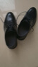 GNAI男士皮鞋男正装商务休闲皮鞋男春秋季真皮办公德比鞋英伦鞋子男鞋 黑色【镂空洞洞鞋】夏天凉鞋 40 码 (250mm) 实拍图