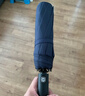 天堂 全自动雨伞三折 10骨加固一键开收易甩干简约晴雨伞 藏青 实拍图