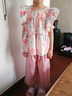 G.DUCKKIDS小黄鸭女童夏装套装2025新款洋气儿童衣服夏季韩版女宝宝休闲服装 粉色 130 建议120-130cm6-7岁 实拍图