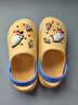 猪爸爸儿童洞洞鞋男童夏季家居室内防滑奥特曼中大童沙滩外穿凉拖鞋黄24 实拍图