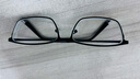帕斯贝奇近视眼镜男纯钛超轻大脸眼镜架配度数变色散光蔡司旗下镜片眼睛框 大码-黑色 单镜架 实拍图