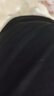 杰克·琼斯（JACK&JONES）25年男装T恤男夏季T恤舒适男士短袖凉感多色上衣纯色水洗不易走形 E40黑色 XXS 实拍图