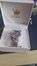 欧利时（OLEVS）瑞士认证品牌手表男机械表全自动男士手表夜光防水男表情人节礼物 银灰钢带/明星同款/定制刻字 实拍图