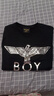 BOY LONDON【暗黑罗盘】夏情侣款短袖权杖印花炸街潮牌T恤N01906 黑印银N01906 经典升级款 L 实拍图