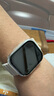 Apple/苹果 Watch Series 10 智能手表GPS款46毫米银色铝金属表壳丹宁色运动型表带M/L MX223CH/B 实拍图