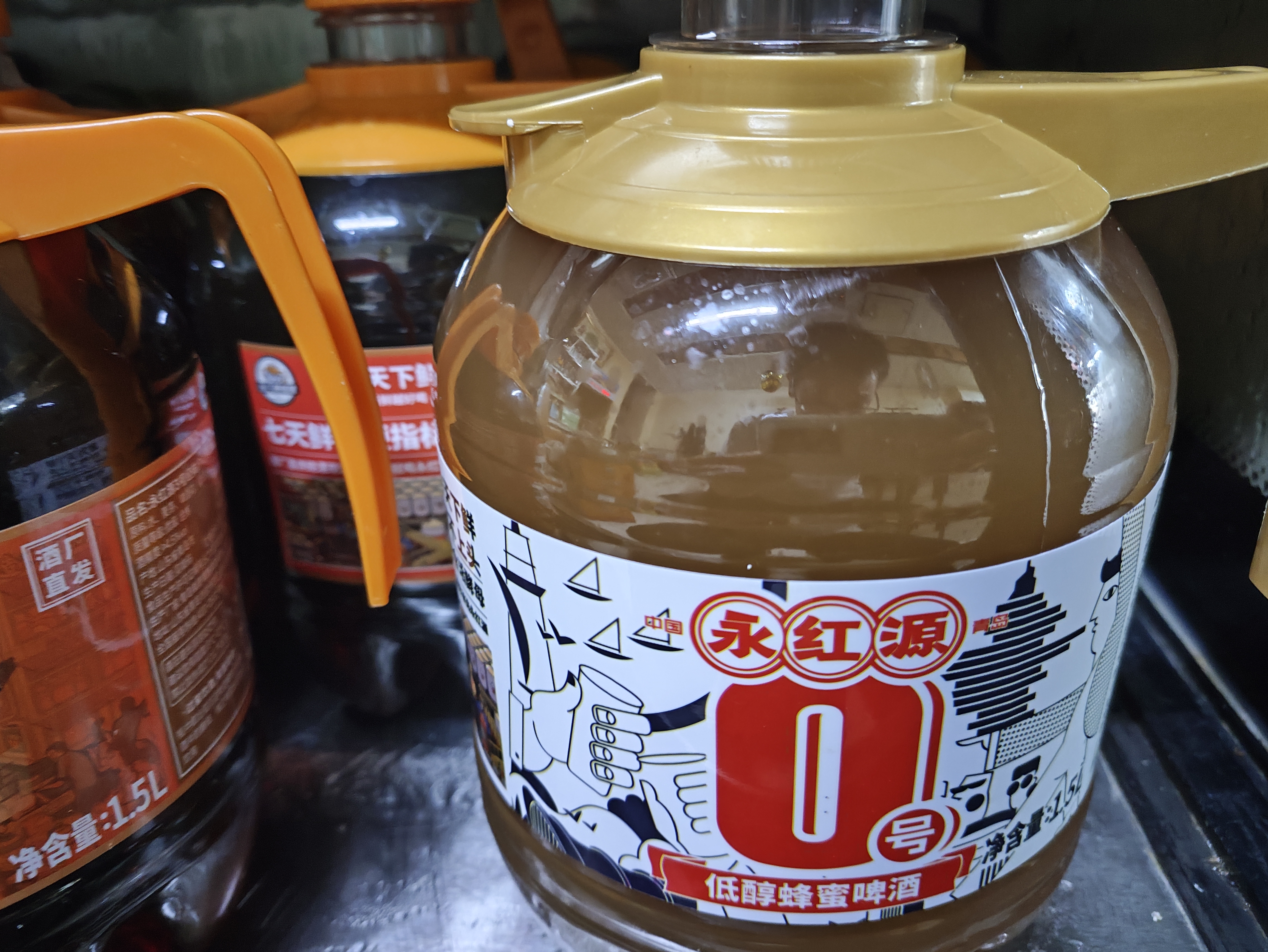 永红源原浆啤酒ipa印度淡色艾尔 青岛特色鲜啤扎啤全麦生啤 1.5L 【整箱装】 1.5L 4桶 实拍图