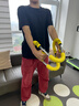 MACYO臂力器U型多功能臂力棒男士30-50kg可调节臂力训练器胸肌健身器材 旗舰款-黄核-30/40/ 50kg 可调节 【MACYO健身系列/冠军推荐】 晒单实拍图