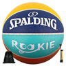 斯伯丁（SPALDING）篮球儿童青少年5号篮球ROOKIE笑脸彩色训练耐磨PU篮球 77-401Y5 实拍图