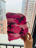 WELLHOUSE 背包 折叠男女双肩包户外皮肤包备用包袋防水轻便 迷彩玫红 实拍图