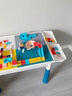 斯纳恩（Snaen）积木桌大颗粒儿童玩具多功能可拼装结实学习3-6岁1男女孩生日礼物 实拍图