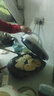 美的（Midea）电饼铛 家用大尺寸下盘可拆洗三明治机早餐机煎饼加深大火力双面加热独立控温烙饼锅 MC-JKE3458 实拍图