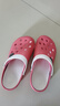 回力洞洞鞋凉鞋女拖户外旅行两穿沙滩鞋耐磨透气包头HL049红40 实拍图