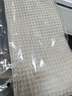 MUJI棉蜂窝纹面巾 薄型 长款纯棉洗脸毛巾擦脸洗澡巾 炭灰色 34x85cm 实拍图