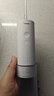 米家小米便携式冲牙器洗牙器水牙线 F400白色 云感伞射机身收纳喷嘴4挡冲牙模式  牙齿冲洗器便携出游 实拍图
