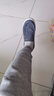 布舍元青年透气平底休闲鞋一脚蹬帆布板鞋老北京布鞋男411-1728 蓝色41 实拍图