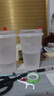 美丽雅 奶茶杯一次性咖啡杯带盖500ml*20套珍珠饮料塑料杯加厚果汁杯子 实拍图