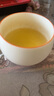 金镶玉茶杯主人杯 茶具白陶瓷汝窑可养开片送礼品物盒  白汝罗汉杯 实拍图
