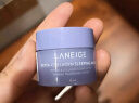 兰芝【会员夜猫紫面膜体验礼】胶原多肽紧颜睡眠面膜 15ml 实拍图