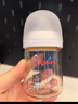 贝亲（Pigeon）新生儿 防胀气宽口径PPSU奶瓶160ml SS号奶嘴 0个月+AA261  实拍图