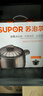 苏泊尔（SUPOR）砂锅煲汤锅陶瓷燃气灶 沙锅耐高温炖锅砂锅炖汤瓦煲 双矿石全加厚 （能炖切块的鸡）新款TB45A1 4.5L 实拍图