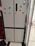 美的（Midea）531谷雨灰双系统双循环十字对开四开门一级变频风冷无霜大容量国家补贴家用智能电冰箱MR-531WSPZE 实拍图