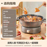 美的（Midea）电火锅 IH飞快沸腾火锅专用锅6L大容量多功能锅2200W电磁加热大火力3分钟速热MC-HGE22BY3001 实拍图