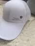 啄木鸟帽子男春夏秋天遮阳帽户外防晒网眼棒球帽透气太阳帽钓鱼鸭舌帽 白色 透气款 实拍图