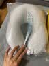 网易严选 泰国乳胶U型枕 93%天然乳胶弹软支撑护颈枕 办公室午睡枕旅行枕 sorona灰色 30*26*14cm 实拍图