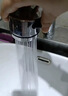 JCS分体式水龙头洗脸盆洗手池双孔面盆冷热水龙头分离式可抽拉式洗头 亮银 - 双孔分体升降抽拉龙头 实拍图