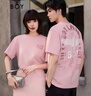 BOY LONDON【元气少女】男女同款短袖夏季粉色时尚百搭潮牌休闲T恤 粉色 【L,XL预售14天内发货】 S 实拍图