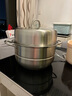 康巴赫 304不锈钢三层蒸锅大容量蒸煮锅大号蒸馒头蒸鱼电磁炉燃气灶通用 32cm 32cm 实拍图